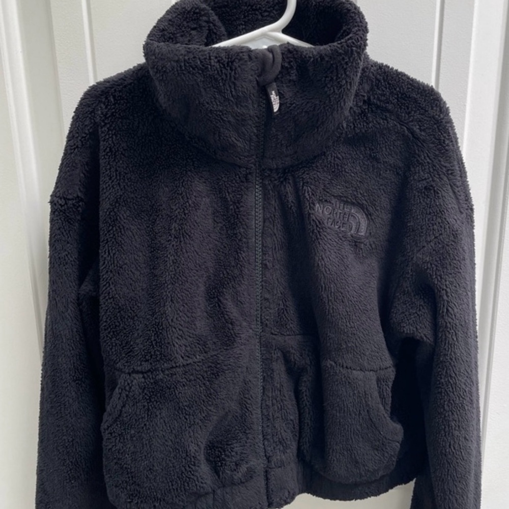 The North Face Kids Black Sherpa Jacket